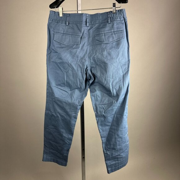 Jan Machenhauer Tom Pants Size 50 Large Light Blue 100% Cotton Relaxed Fit $329 - Picture 3 of 9